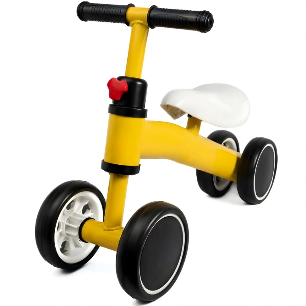 Bicicleta Para Crianças De Equilíbrio Sem Pedal Andador Infantil 4 Rodas bike infantil baby quadriciclo quatro rodas