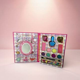 Kit Livro Maquiagem Infantil Brinquedo Meninas em Oferta na Shopee