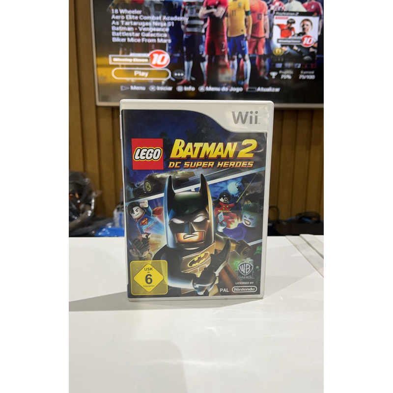 LEGO Batman 2: DC Super Heroes Wii Original Mídia Física Nintendo Wii