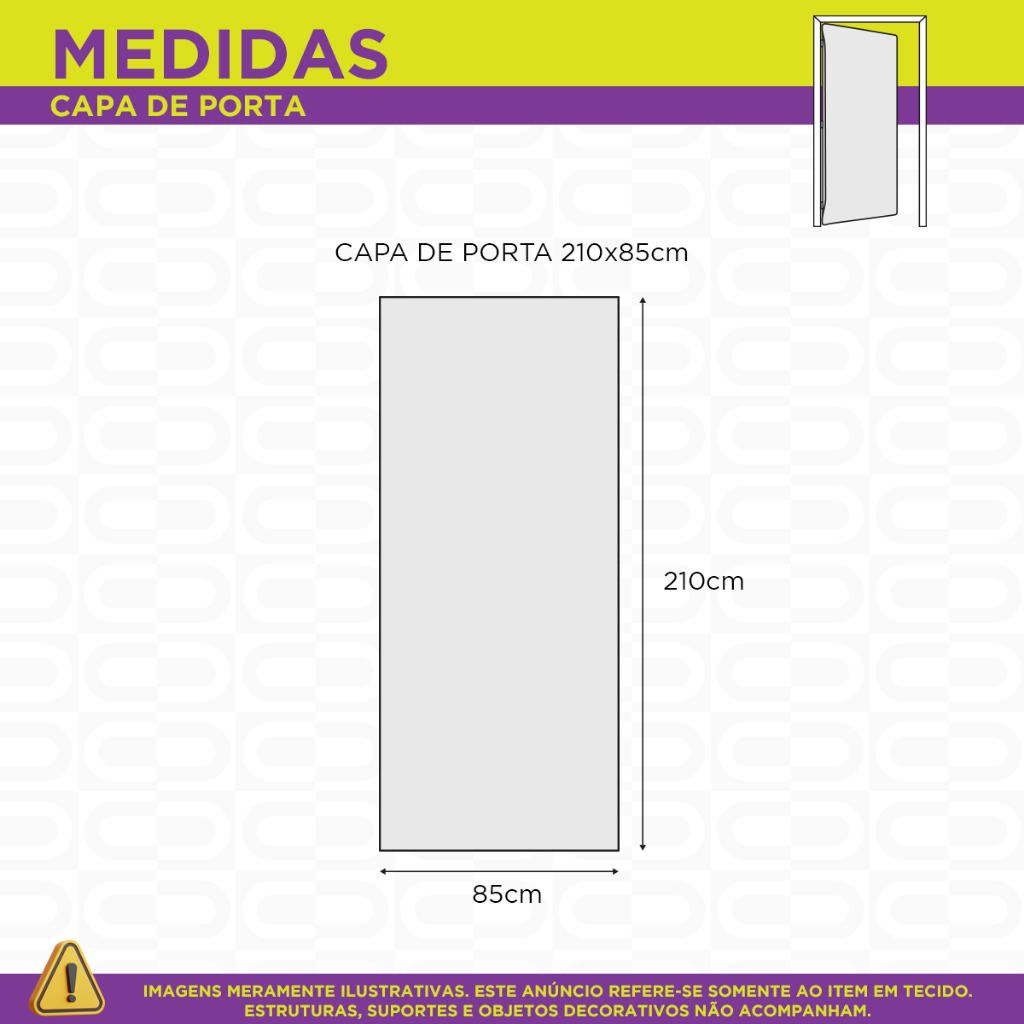 Capa de Porta Decorativa Feliz Dia das Mães Sublimado Em Tecido 0,80x2,10m