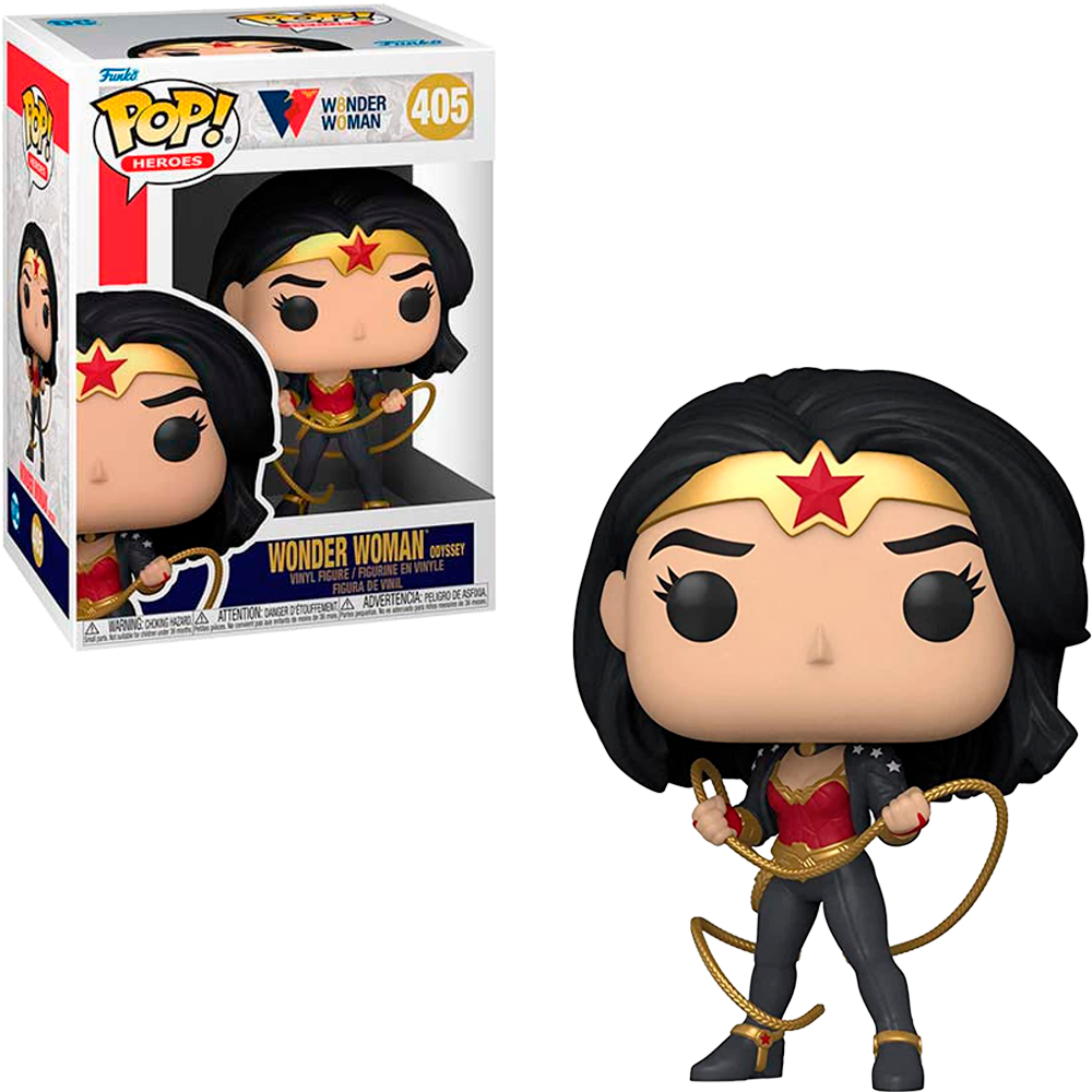 FUNKO POP WONDER WOMAN 80 YEARS - WONDER WOMAN THE FALL OF SINESTRO 405 NOVO ORIGINAL