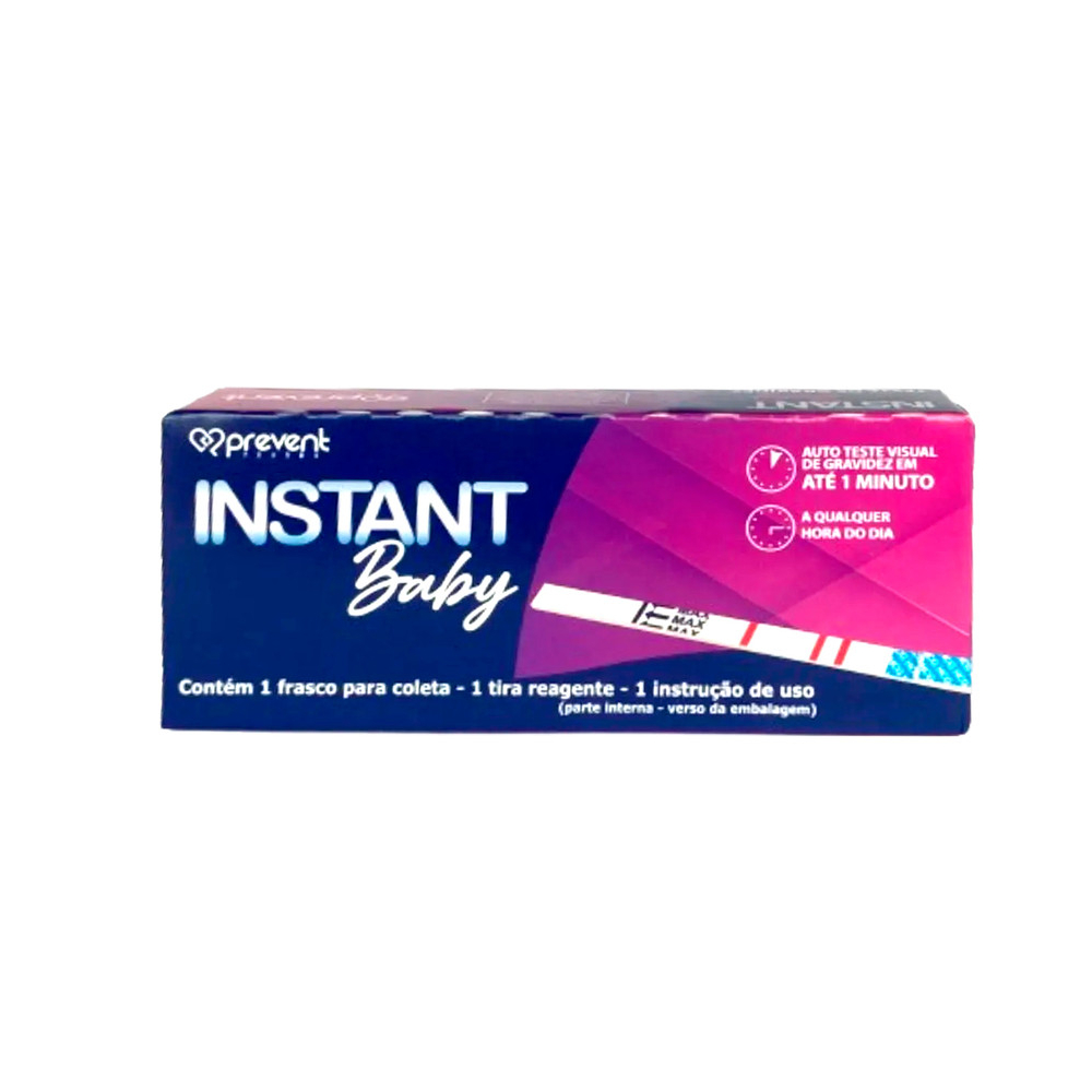 Teste de Gravidez Instant Baby Tira C/1
