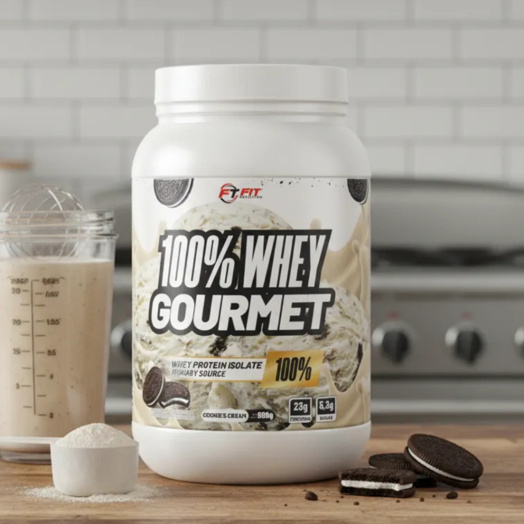 Whey Protein Gourmet Concentrado e Isolado 23g Proteína
