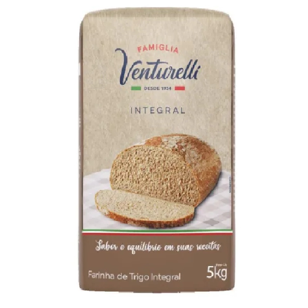 Farinha de Trigo Integral Famiglia Venturelli 5 Kg