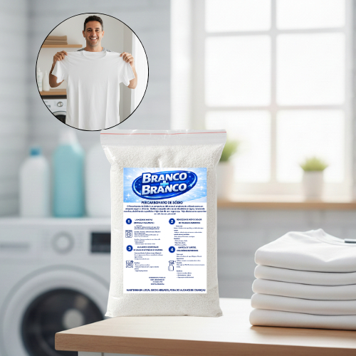 Alvejante sem cloro percarbonato de sódio 100% puro original tira manchas ate 1kg em Oferta na Shopee