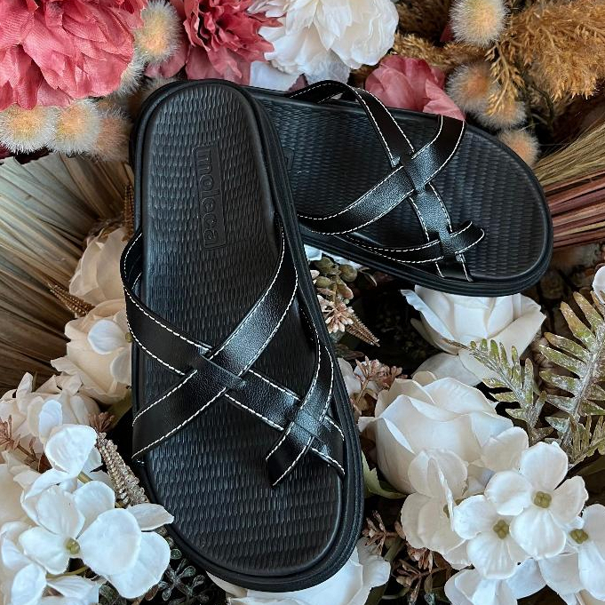 Moleca 5556.101 Sandalia Lançameto de Novas Cores Turim Trançada ORIGINAL!