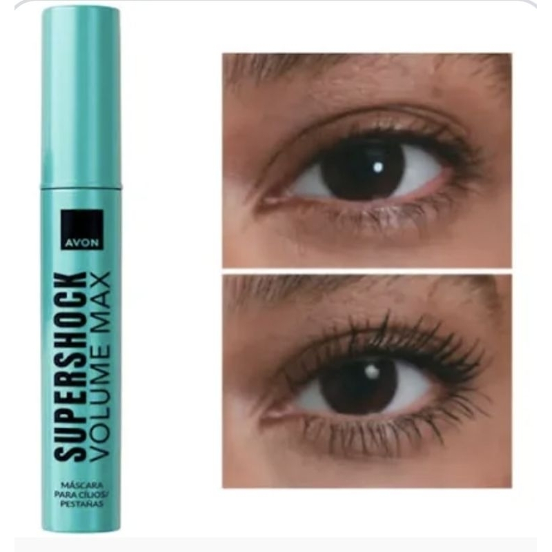 Máscara de cilios Supershok Avon Nova embalagem