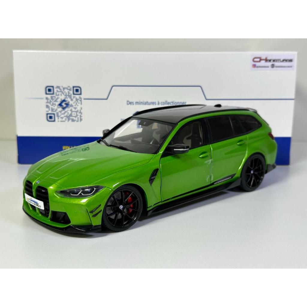 Miniatura Carrinho 1:18 Solido BMW M3 Touring 2024 Verde