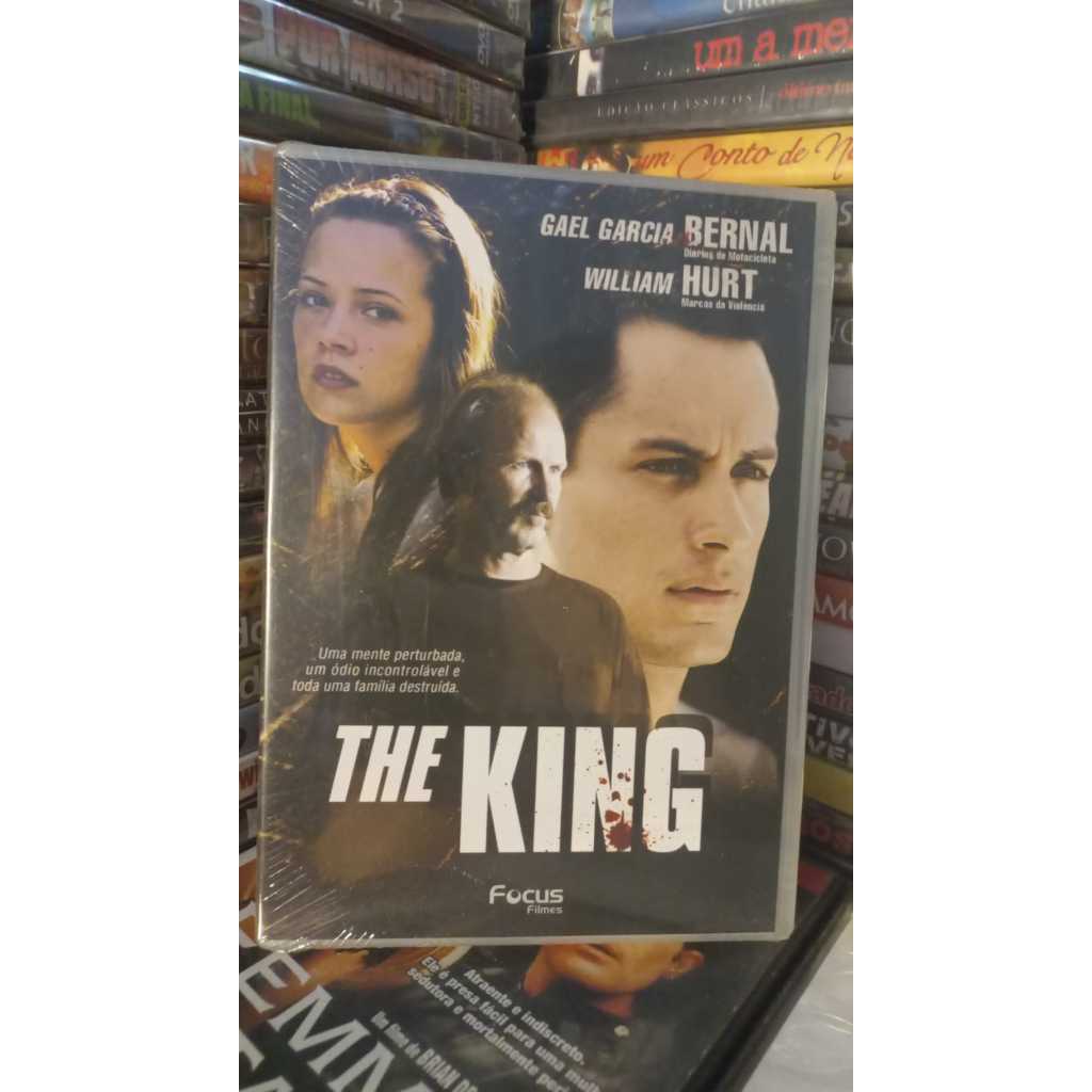Dvd( Lacrado)  The King / Gael Garcia Bernal William Hurt Novo Lacrado