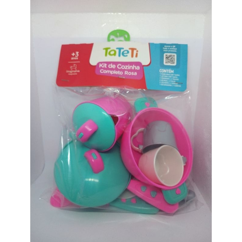 Kit De Cozinha Jogo De Panelinhas C/ 15 Peças TaTeTi — imagem 2 de 2