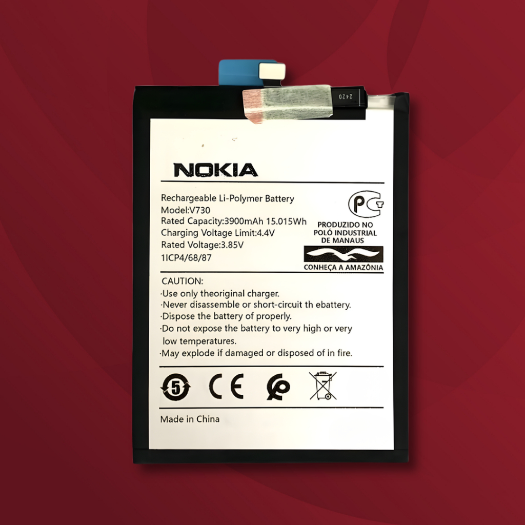 Bateria V730 Compativel Com Nokia 1.4 Ta-1322 Ta-1323 Ta1329
