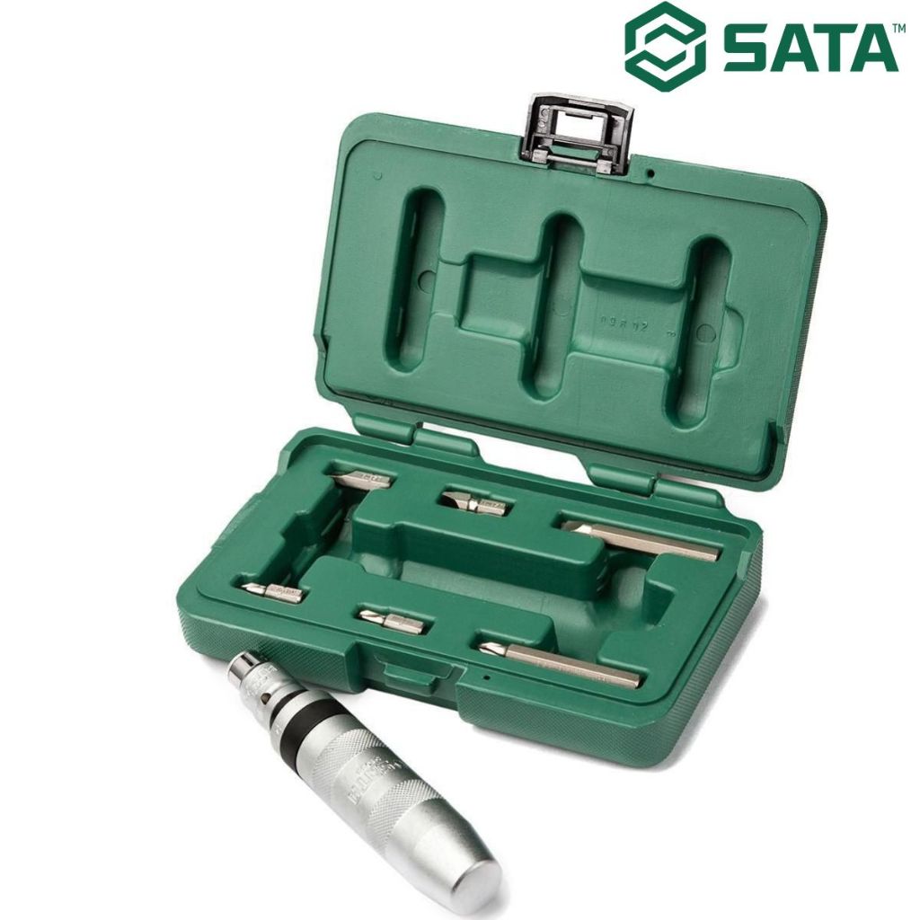 Jogo Chave De Impacto Manual 8 Pecas 1/2 Sata St09602sj em Oferta na Shopee