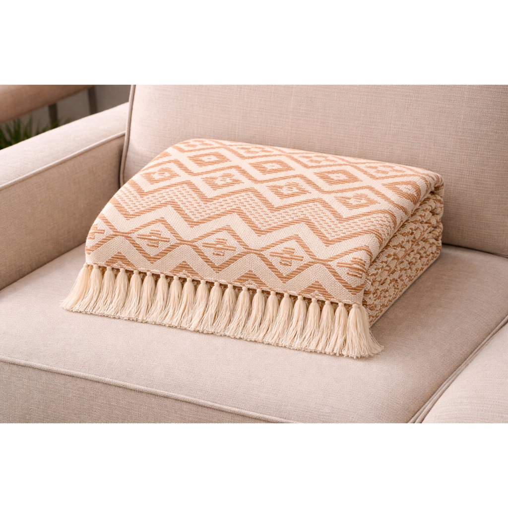 Manta para Sofá Luxo King Gigante 3,0x1,8m Decorativa Premium Algodão Capa Protetora Grande Elegante