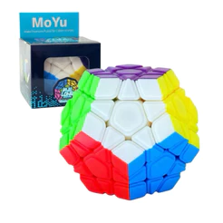 Brinquedo Cubo Mágico Moyu Profissional Megaminx Stickerless