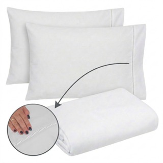 Jogo de Lençol 03 Peças Sem Elástico 400 Fios Solteiro Casal Queen King em Oferta na Shopee