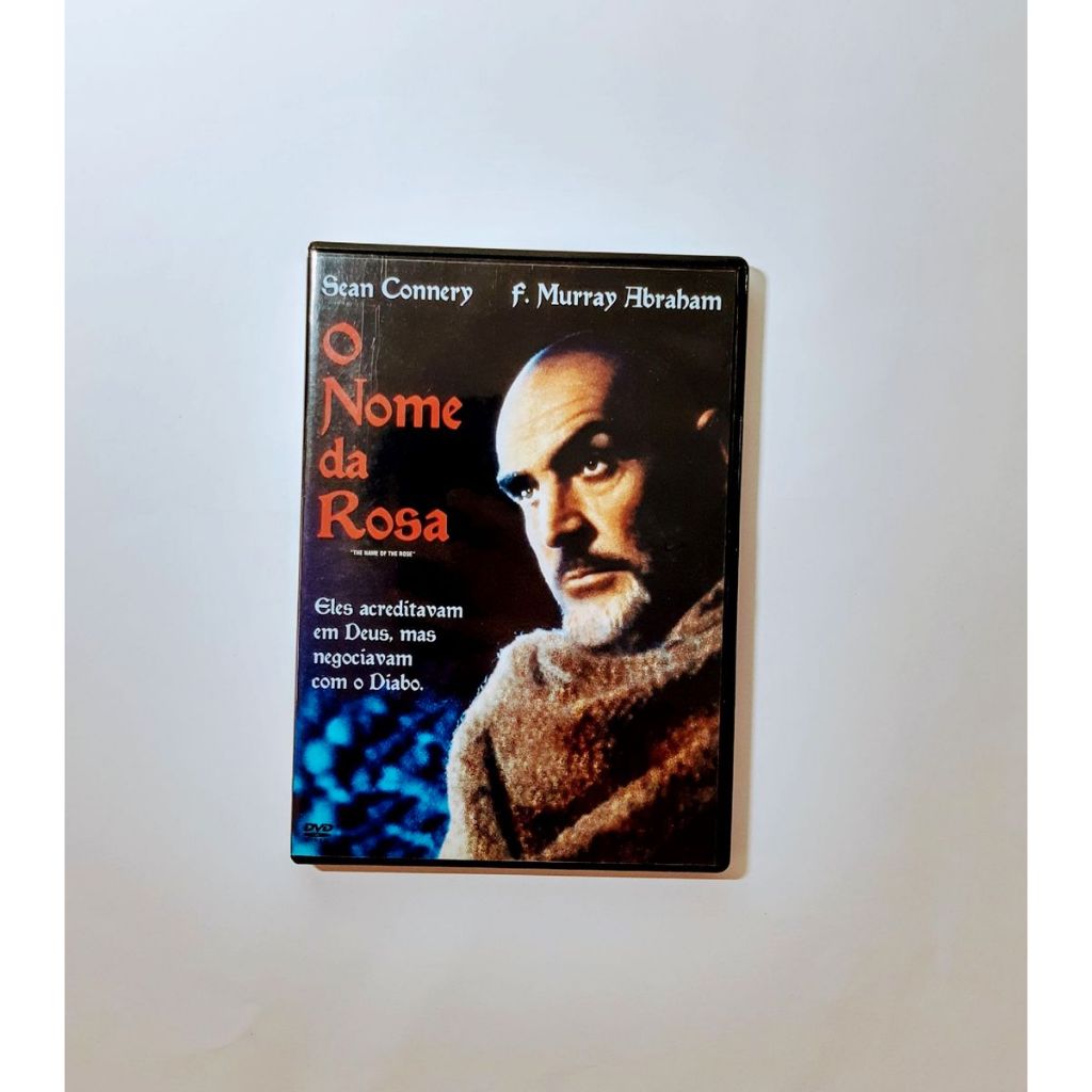 O Nome Da Rosa Sean Connery Cult Raro Dublado E Legendado Autorado fã made Em 1327 William de Baskerville (Sean Connery)