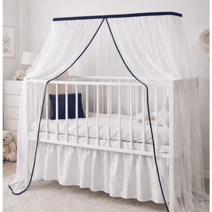 Mosquiteiro Para Mini Berço Véu Mini Berço Promoção