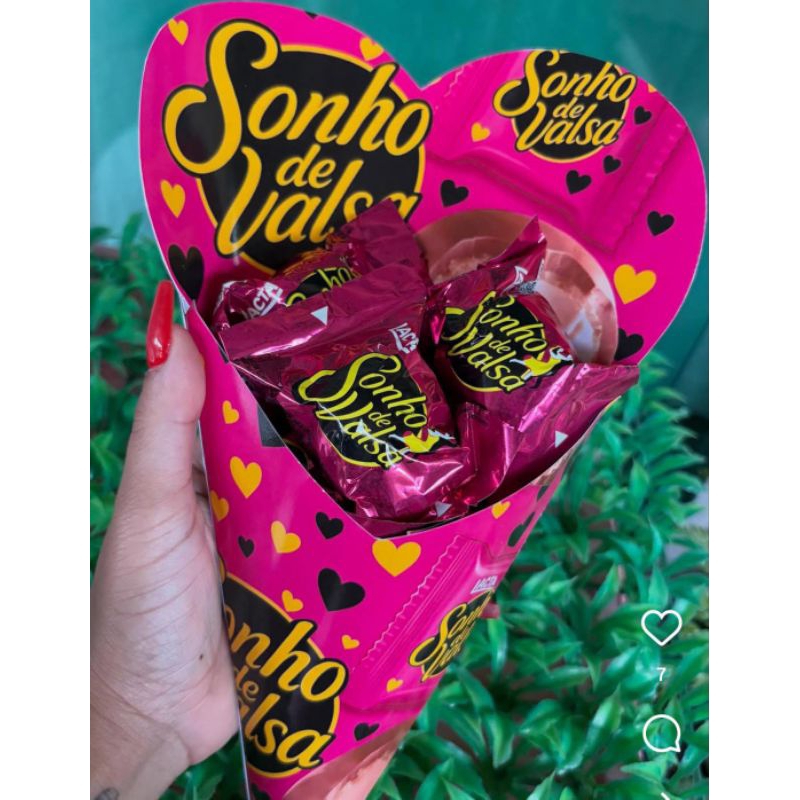 kit com 5 Cones SONHO DE VALSA NO PEGUE E MONTE em Oferta na Shopee