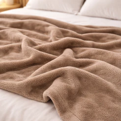 Manta QUEEN Soft Antialérgica 2,60 x 2,40 Mt- Microfibra Grosso Varias Cores