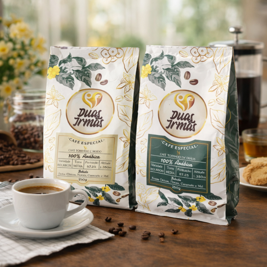 Café Especial Bourbon 250g - Duas Irmãs