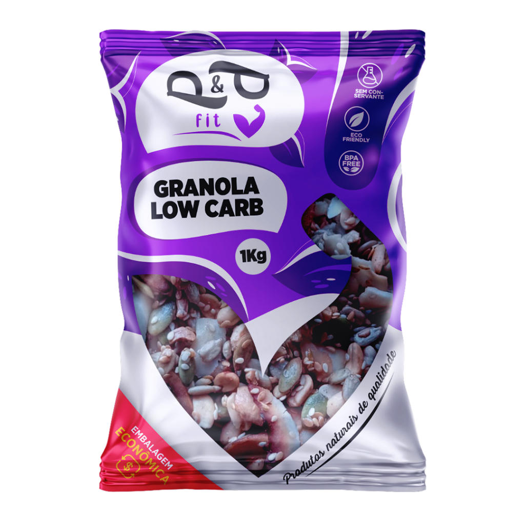 Granola Gourmet Low Carb Zero Açúcar Sem Glúten