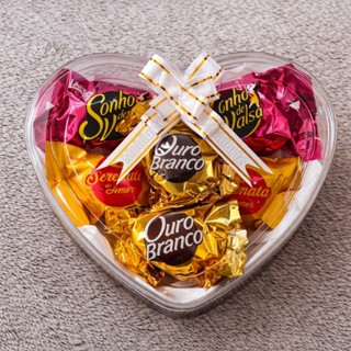 Coração de Bombom Chocolate Pronto Para Presentear, Páscoa | Dia das mães | Dia dos Namorados em Oferta na Shopee