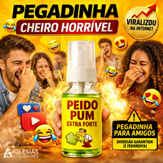 Spray de Peido Pum  Zoação Garantida  Pegadinha  Trolagem Peido Super Forte Tik Tok em Oferta na Shopee
