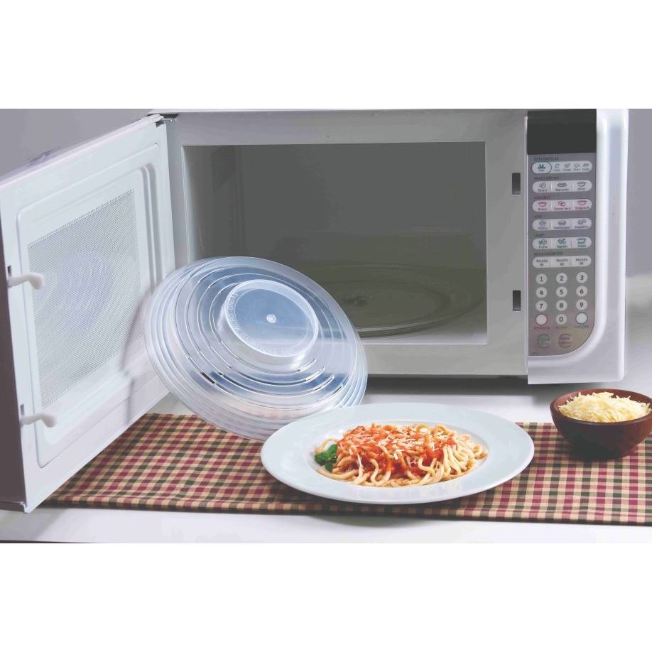 Tampa de microondas protetor de alimentos prato comida plastico bpa free Globoplastic