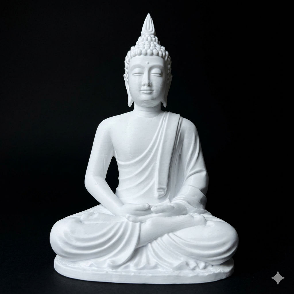 Imagem ✌️ Imagem Estátua Buda Budha Decoração Feng Shui Yoga Meditação Gratidão Sidarta Gautama Decorativa