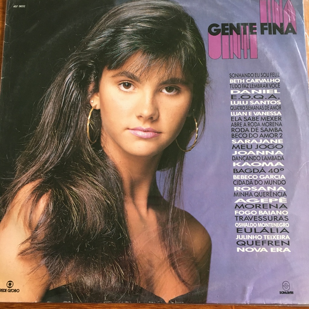 Disco vinil trilha sonora novela Gente Fina.