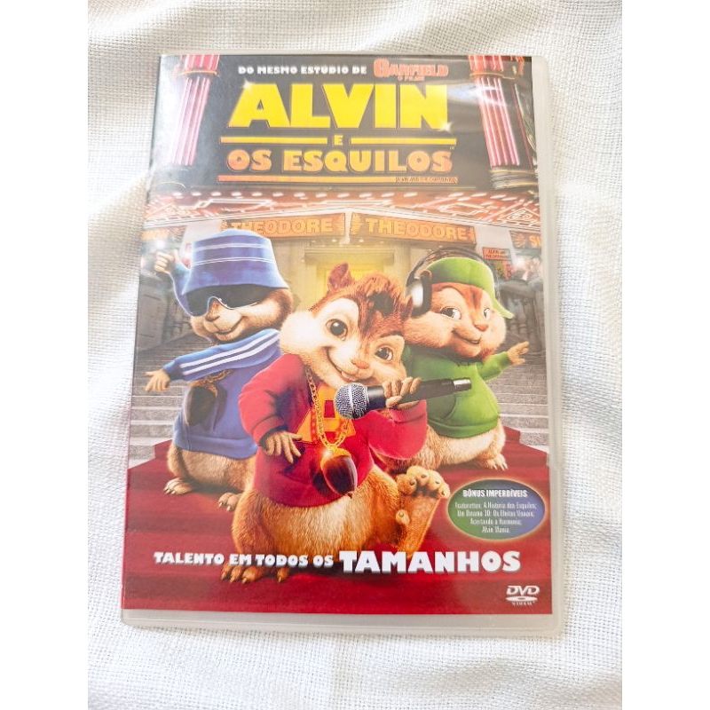 Alvin e os Esquilos Box Slim DVD