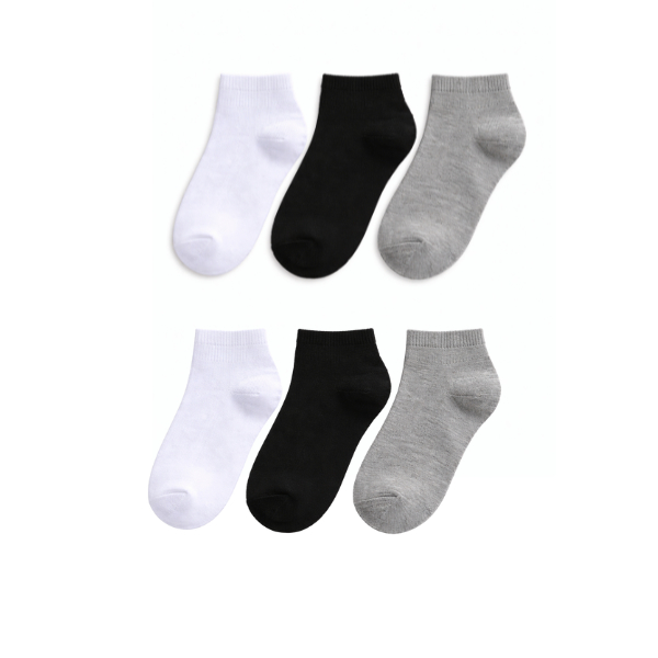 Kit de Meia Cano Médio Unissex Cores Sortidas em Oferta na Shopee