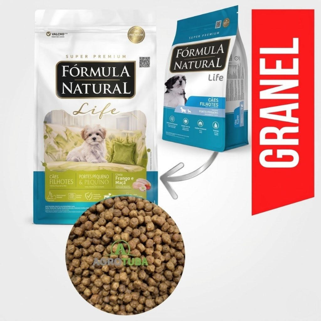 Ração para Cães Formula Natural Life Filhote Raças Pequenas - 1KG GRANEL em Oferta na Shopee
