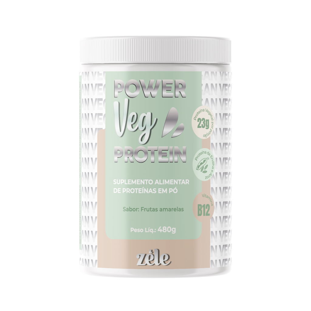 Whey Power Veg Protein + VITAMINA B12 480g