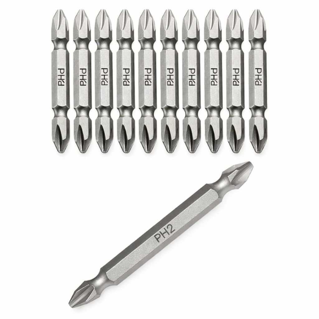 Kits 10 ou 20 Ponta Magnética Philips Para Parafusadeira Furadeira Phs Imantado 1/4x65mm