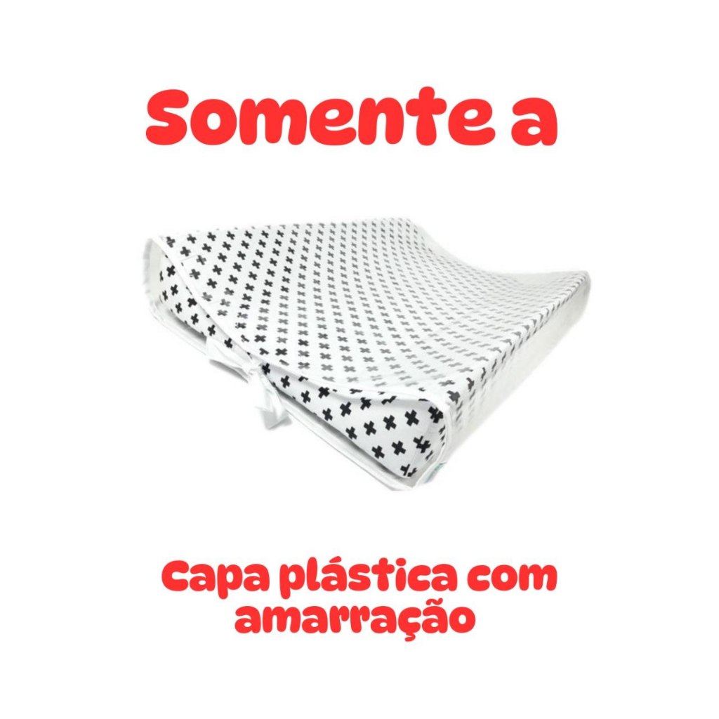 Capa Plástica para Trocador Americano, Trocador Anatomico de Comoda, Menino, Menina e Neutro