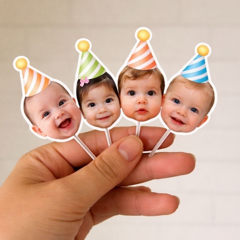 Kit Tags de Doces Rostinho Personalizado Topo de Brigadeiro Topper Apliques Docinhos com Palitinhos e Rostinhos PETS em Oferta na Shopee