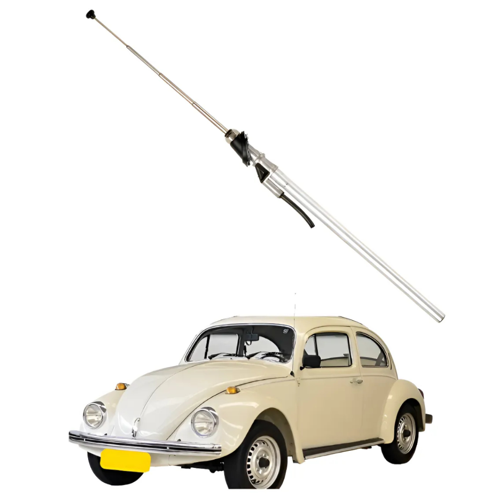 Antena Cromada Radio Fusca Gol Parati Saveiro Giii G3