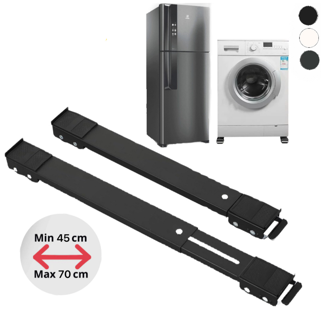 1/2/3pcs Suporte De Base Com Rodinha Para 200kg Aparelho Movedor Móveis Geladeira E Máquina De Lavar Lousa Base