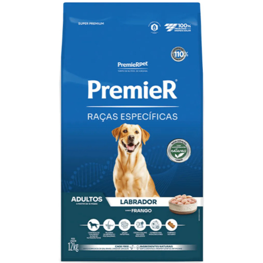 Ração PremieR Pet Labrador Cães Adulto 12kg