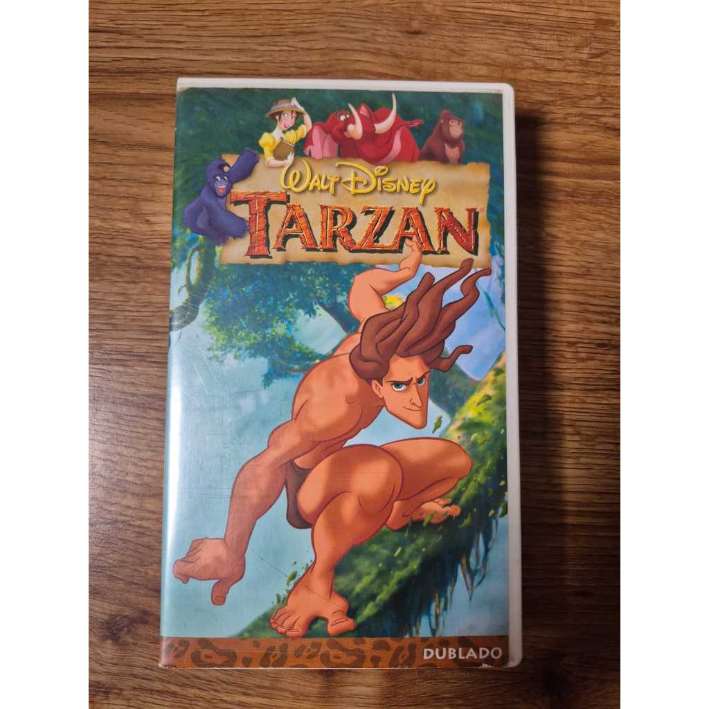 Fita Vhs Tarzan Original Dublado Walt Disney Pictures