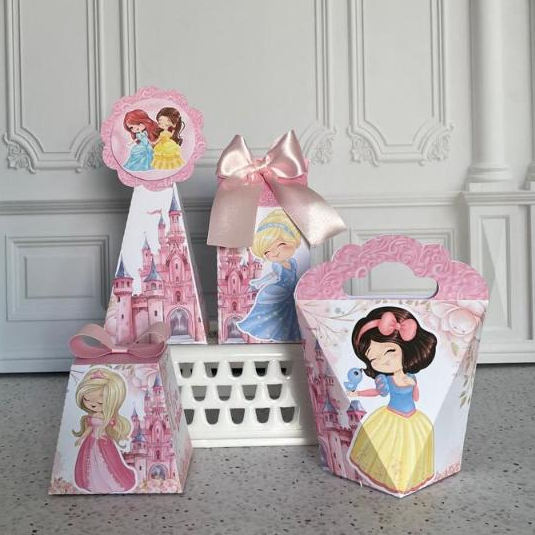 Kit Festa Lembrancinha Personalizada Princesas Disney Baby - COMPRE E MONTE - kit festa infantil - Mimos para a festa