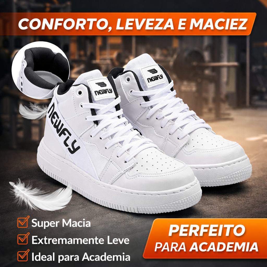 Botinha Feminina Para Academia Leve e Confortável Treino Musculação