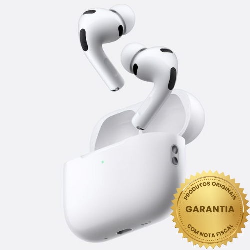 Fone de Ouvido Apple AirPods Pro 2 Usb-c Cancelamento Ruído Original 1 Ano Garantia Magsafe - Miniatura 4