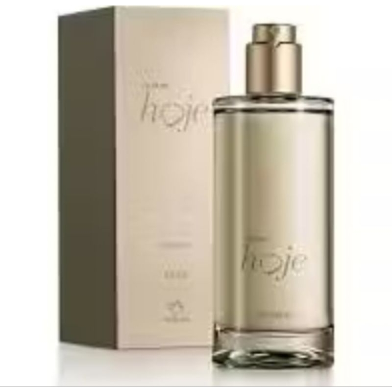 Colônia hoje Natura feminino 100ml perfume  Floral elegante fragrância  suave orignal (Edição  limitada).