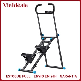 Simulador De Caminhada Aparelho De Ginástica Dobrável 120kg C/ Visor LCD Treino Em Casa em Oferta na Shopee