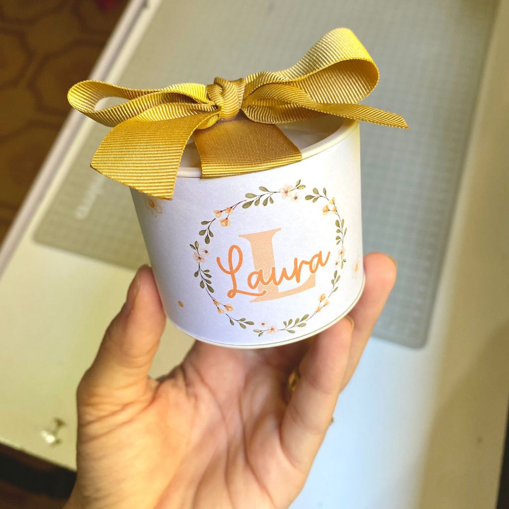 Kit Tubolatas Personalizadas 5x6 - Lembrancinhas para aniversario menina, mesversario,batizado,outros