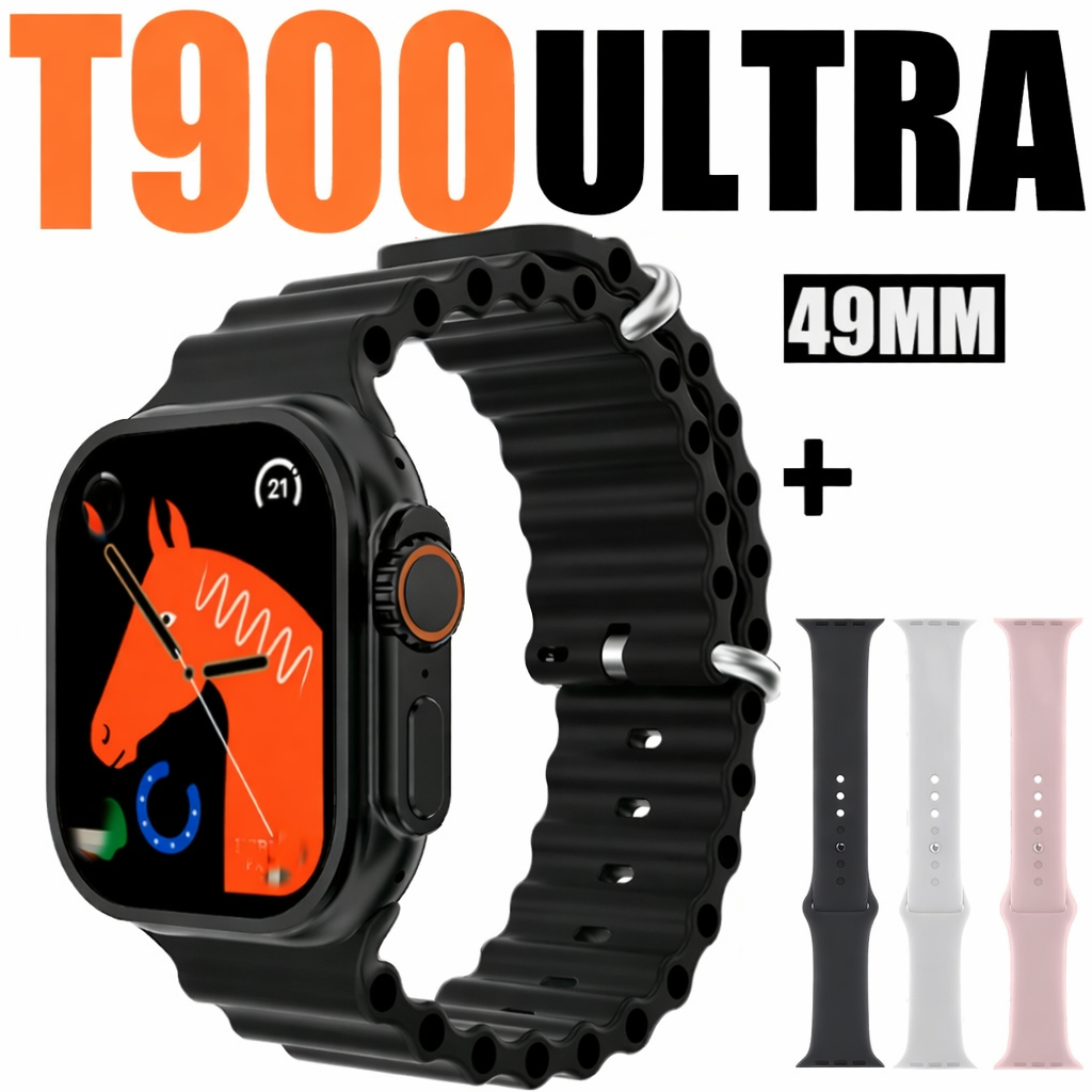 Relogio Para mulher T900 Ultra 45mm  Smartwatch Ultra 9 2026 Novo Inteligente watch 9 Ultra Série
