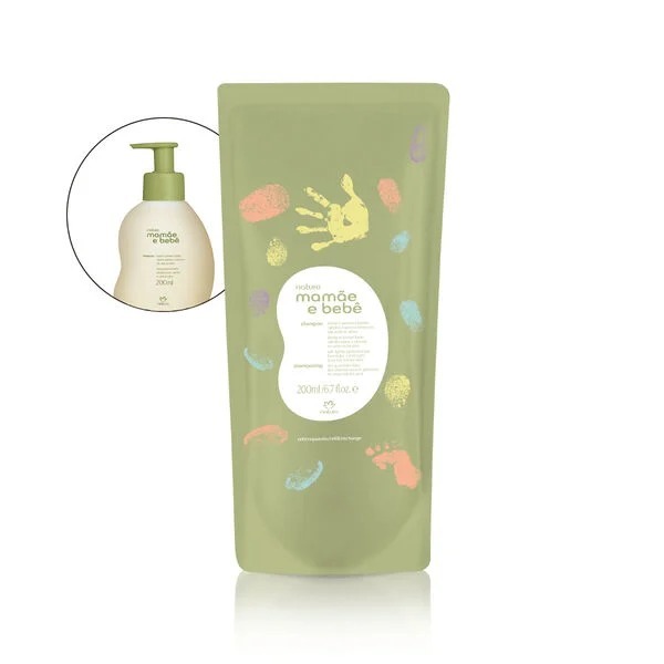 Refil Shampoo Mamãe e Bebê 200 ml | Natura
