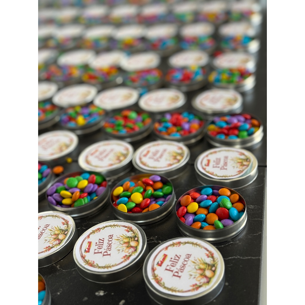 LATINHA PERSONALIZADA CONFETTI LEMBRANCINHA PASCOA, ANIVERSARIO, FESTA INFANTIL